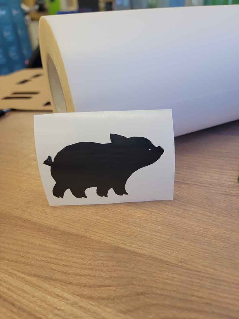 piglet vinyl sticker